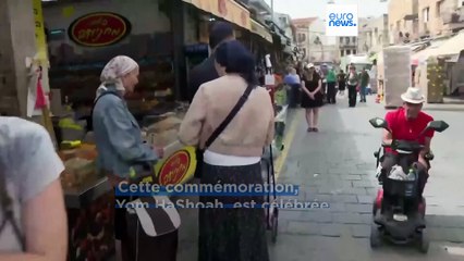 Shoah : les Israéliens se figent pendant deux minutes pour rendre hommage aux victimes