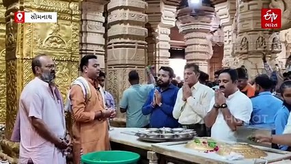 પહેલગામ આતંકી હુમલો: મૃતકોની આત્માની શાંતિ માટે સોમનાથ મંદિરમાં શાંતિ-પાઠનું આયોજન
