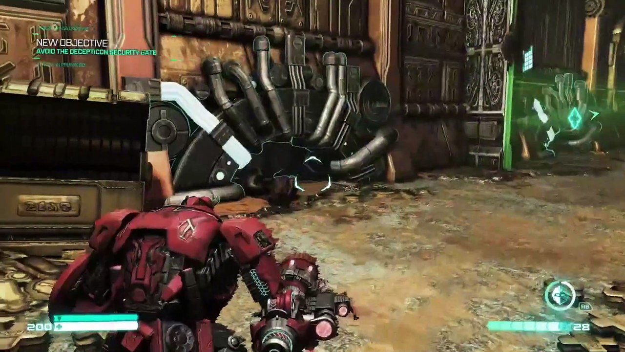 Transformers Fall of Cybertron - Gameplay #4 (Easy Mode)