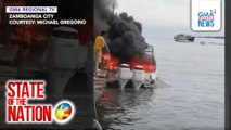 Speedboat, nasunog matapos sumabog ang makina | SONA