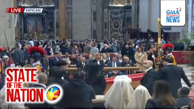 Mga katoliko, patuloy ang pagdagsa sa St. Peter's Basilica para makita ang labi ni Pope Francis | SONA