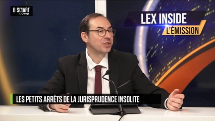 LEX INSIDE - Les petits arrêts de la jurisprudence insolite