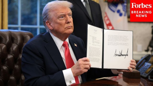 President Trump Signs Workforce Development Executive Order: 'This Is Like A Training Center'