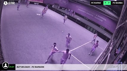 But de Zack - fc rapaces