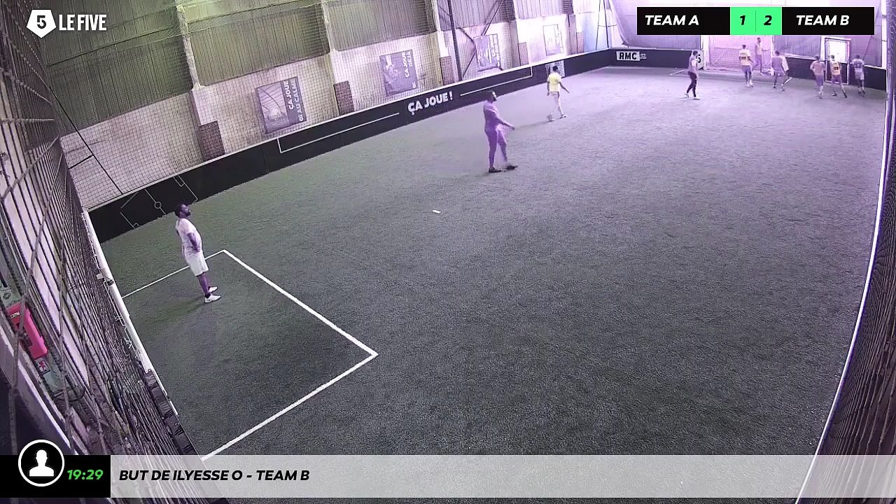 But de Ilyesse O - Team B