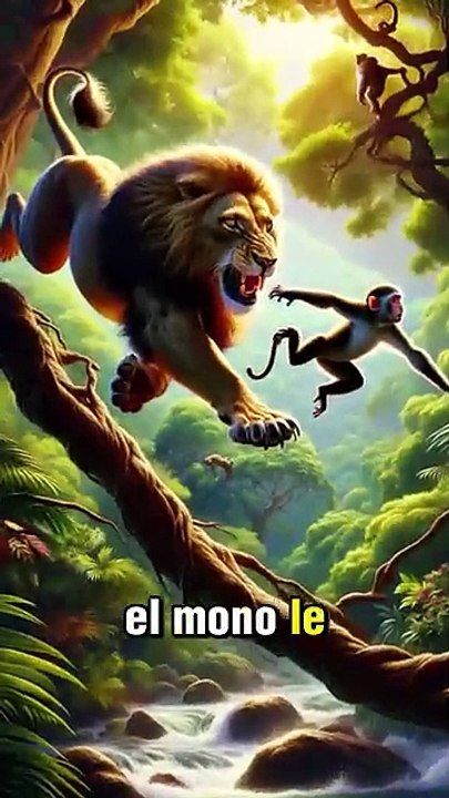 Un León 🦁 y el Acertijo IMPOSIBLE del mono