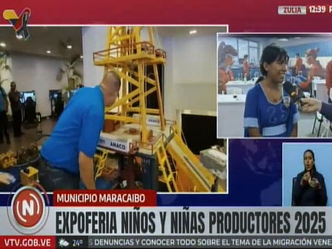 Zulia | Estudiantes disfrutan de las bondades de la Expoferia Niñas y Niños Productores 2025