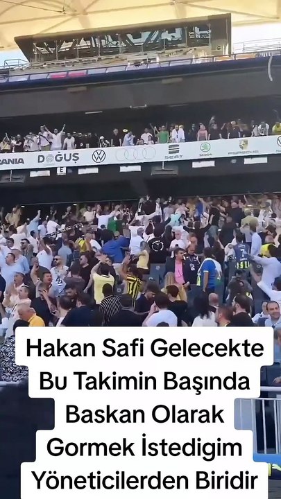 Hakan Safi Bu Yoneticimize İleride Gönül Rahatlığıyla FENERBAHCE'mizi Emanet Edebiliriz