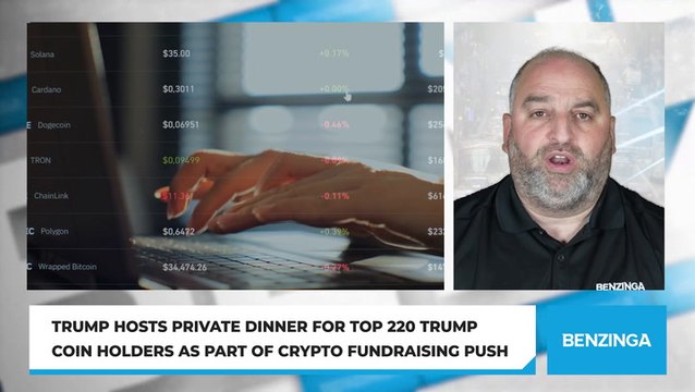 Trump Hosts Private Dinner for Top 220 Trump Coin Holders as Part of Crypto Fundraising Push