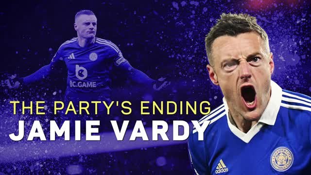 Jamie Vardy's party coming to an end as he bids farewell to the Foxes