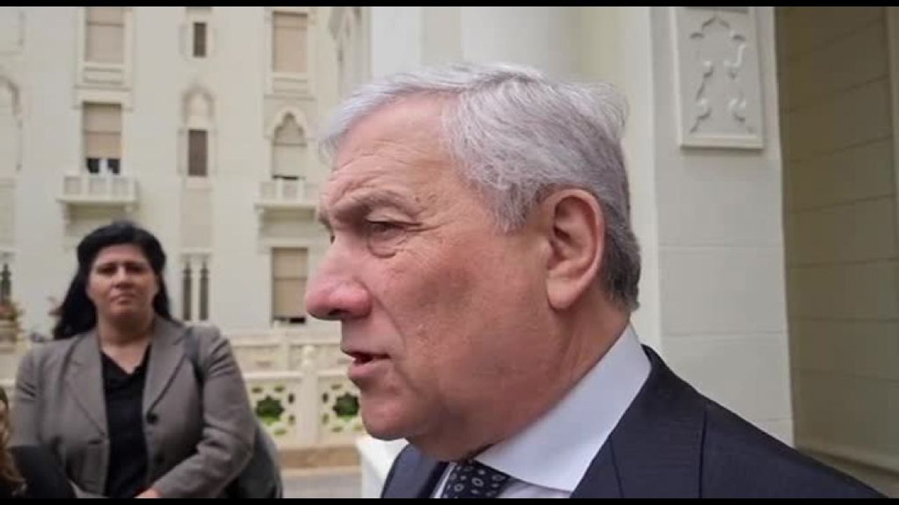 Tajani: Italia sostiene Egitto in tutti i modi per cessate fuoco Gaza