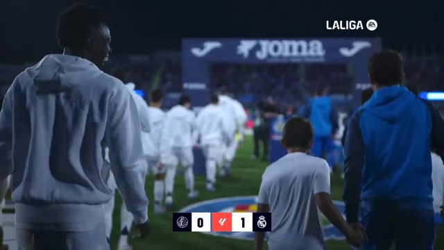 GETAFE CF 0 - 1 REAL MADRID I RESUMEN LALIGA EA SPORTS