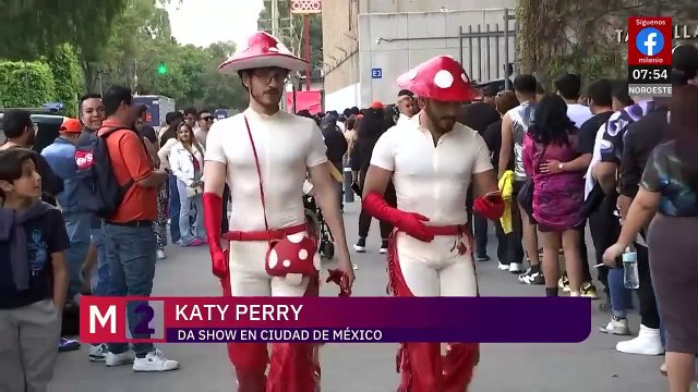 Katy Perry llegó a tierras mexicanas; así se vivió su primer show en CdMx