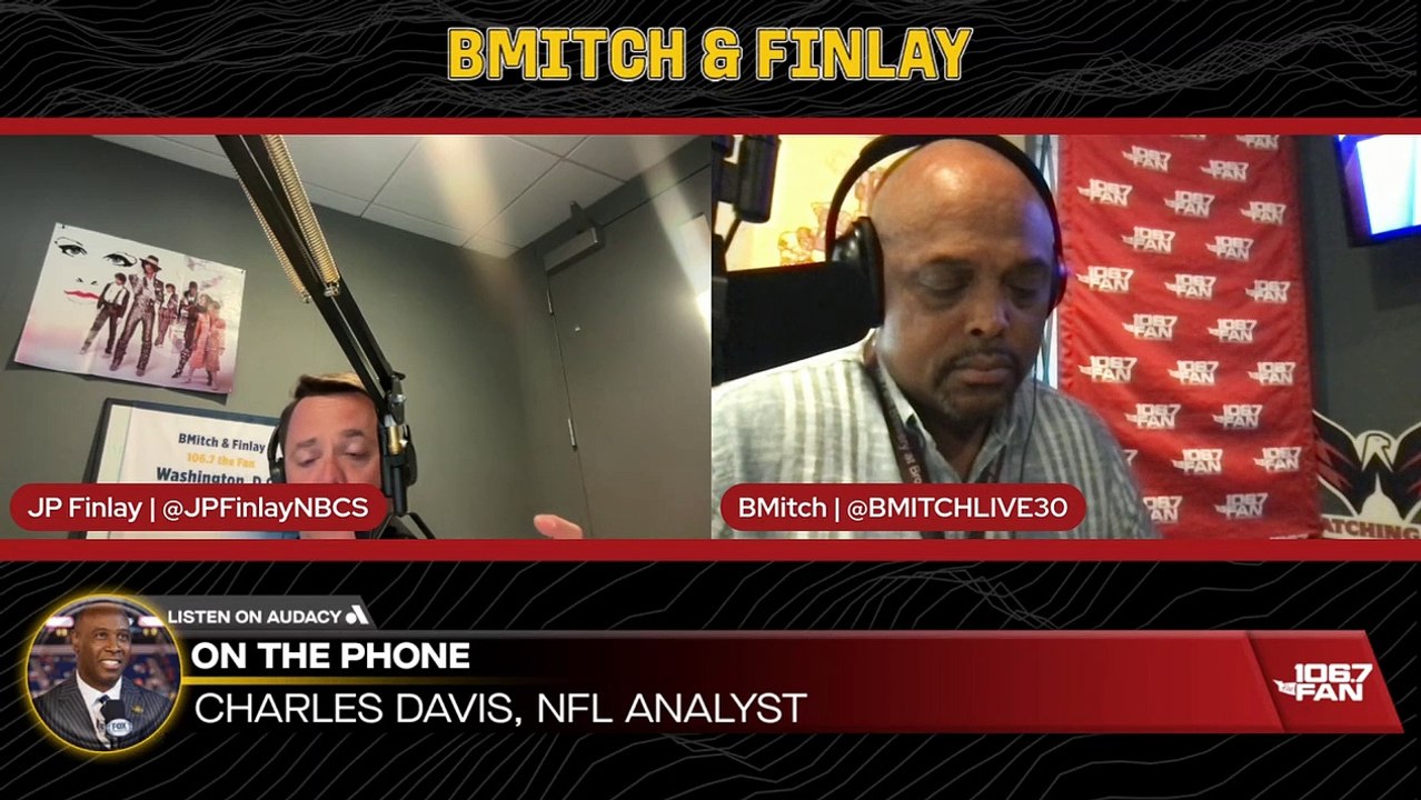 Who Does Charles Davis Believe The Commanders Will Draft? I BMitch & Finlay