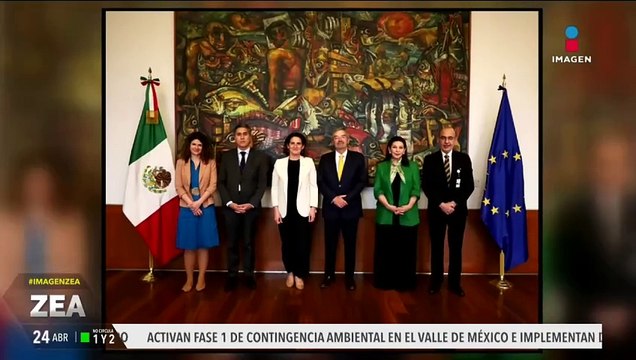Juan Ramón de la Fuente se reúne con senadores y diputados que participarán en Parlamento Europeo