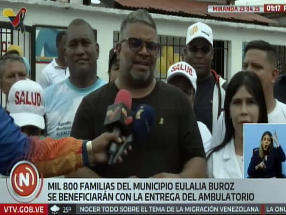 Miranda | Entregan ambulatorio para el beneficio de 1.800 familias del mcpio. Eulalia Buroz