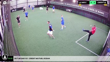 But de Davy B - Credit Mutuel Ocean