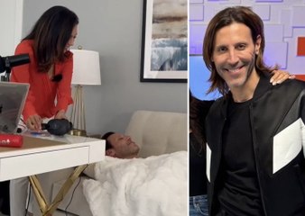 Quique Usales se somete a una sesión de hipnosis