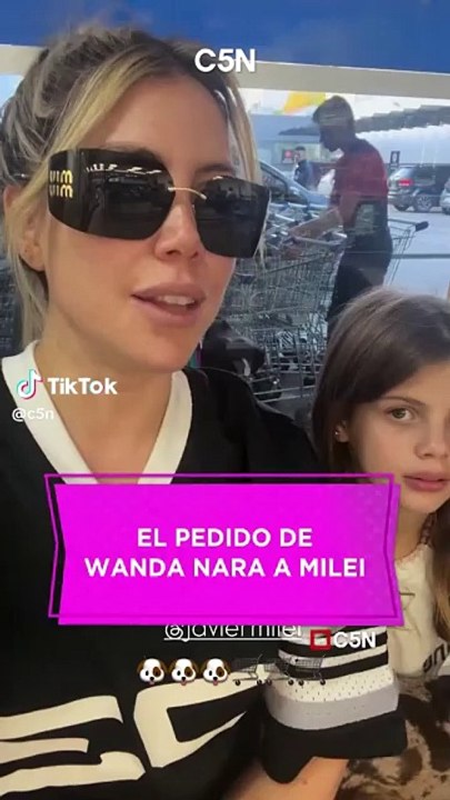 Wanda Nara le hizo un extraño pedido a Javier Milei que sorprendió a todos. Mirala