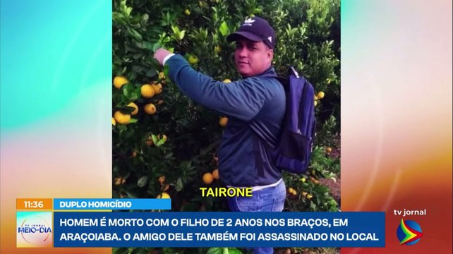 Dois homens são mortos enquanto jogavam dominó no Grande Recife; bebê ficou ferida