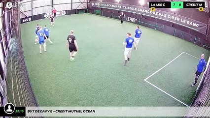 But de Davy B - Credit Mutuel Ocean