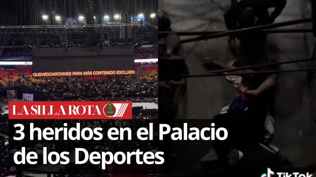 Quevedo: tres lesionados en el Palacio de los Deportes