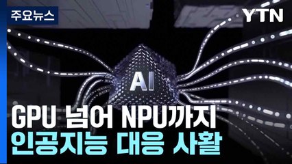 GPU 넘어 NPU까지...인공지능 대응 사활 / YTN