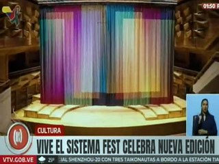 Caracas será sede de la nueva edición de Vive El Sistema Fest