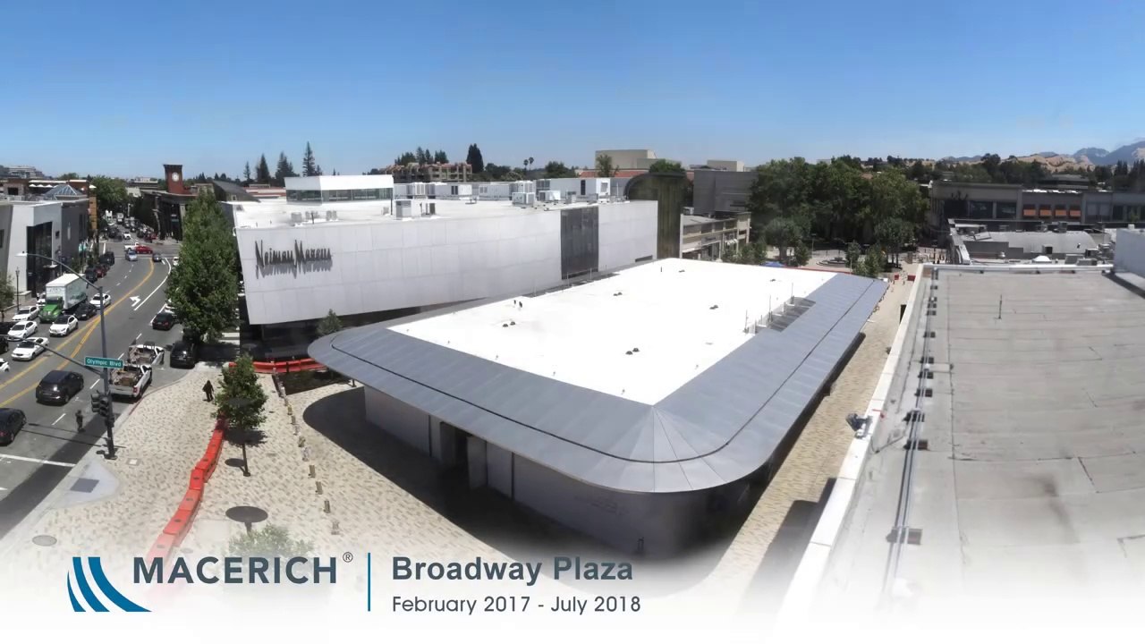 Retail Plaza Construction Time-Lapse(720P_HD)