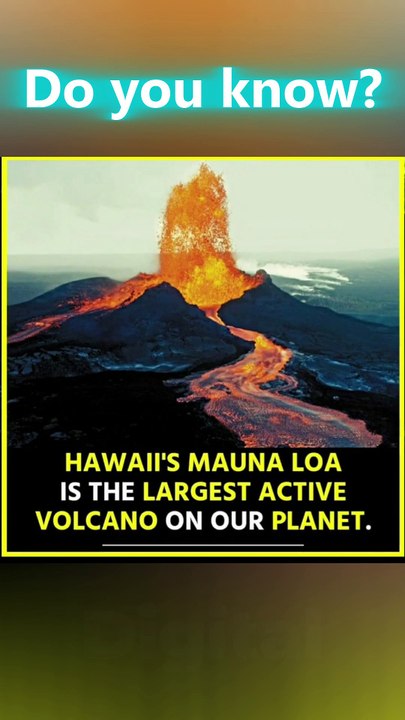 Mauna Loa: The Largest Active Volcano on Earth 🌋 | Amazing Geography Facts