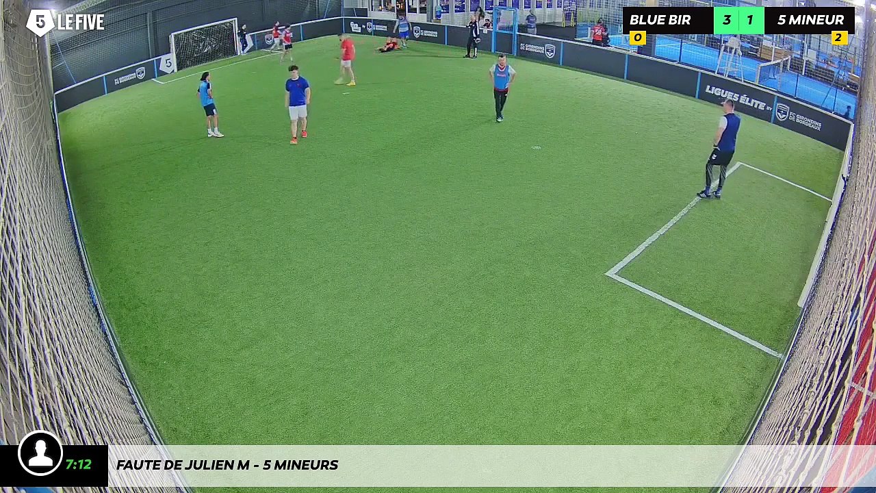 Faute de Julien M - 5 Mineurs