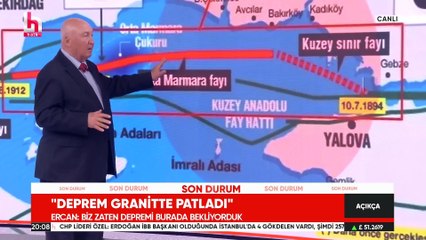 Prof. Dr. Övgün Ahmet Ercan'dan deprem açıklaması