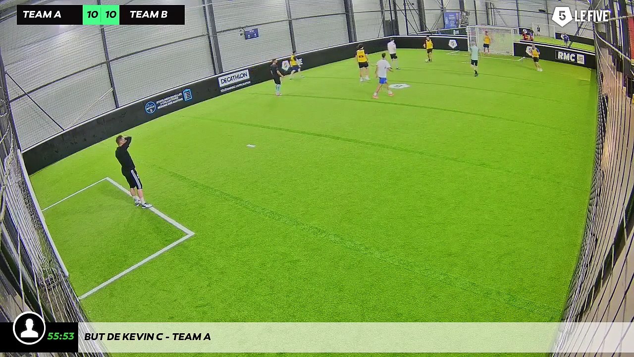 But de Kevin C - Team A