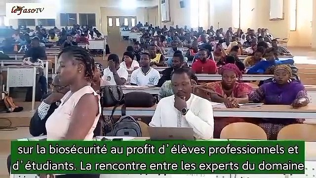 Burkina : Des élèves professionnels et des étudiants formés et sensibilisés à la biosécurité