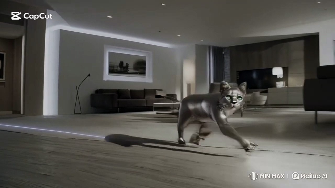 cat vs laser