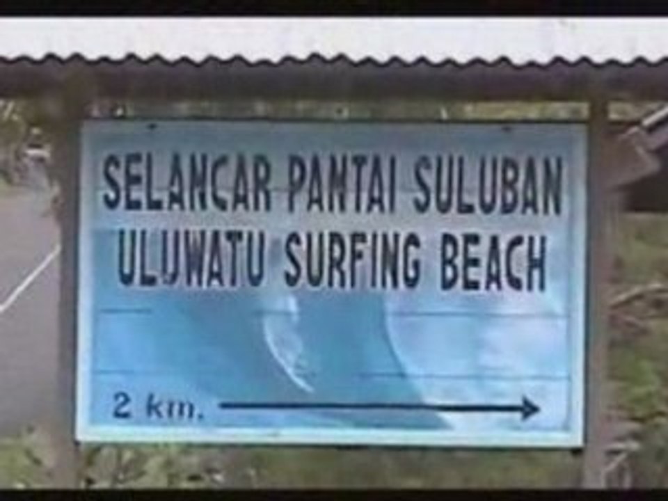 Surftrip Indonesie 1er partie