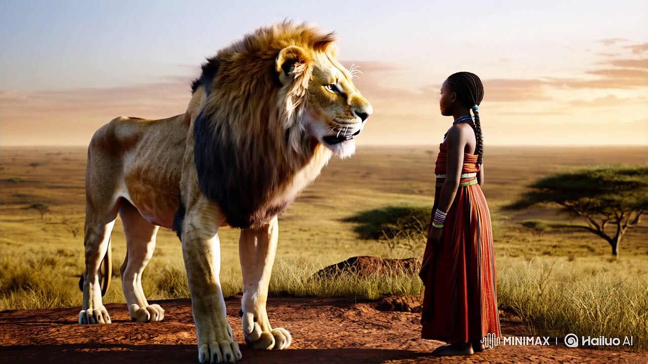 Lion attack #funny#ai