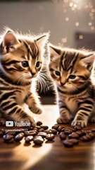 #cat who loves coffee_#funny #trending #funnycats #coffee