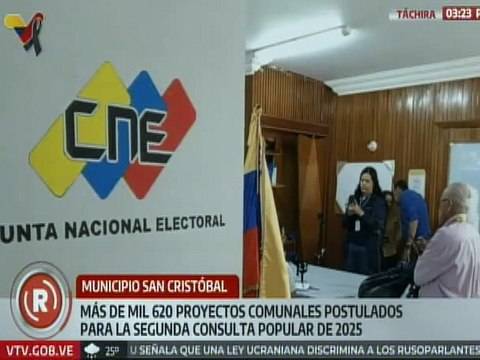Táchira | Más de 1.600 proyectos postulados por las comunas para la 2da consulta popular de este 27A