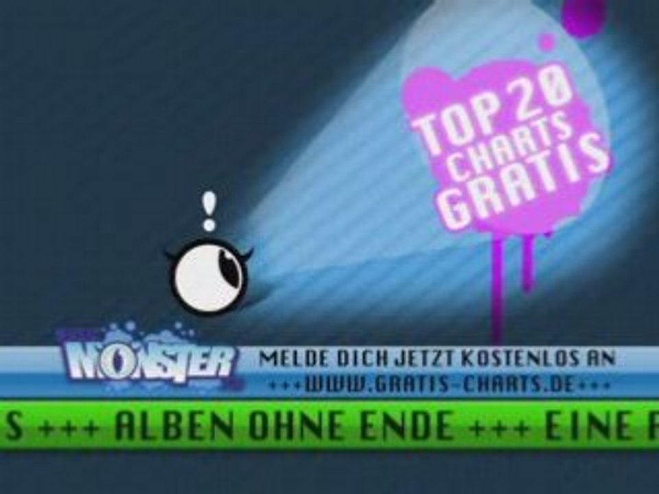 Das MusicMonster auf Schatzsuche: Die Top 20 Charts GRATIS