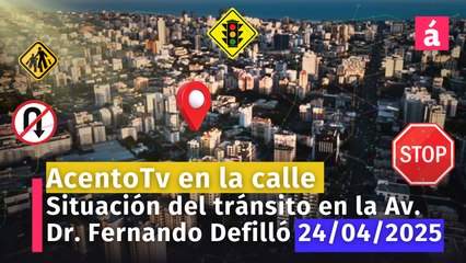 Cuál es la situación en la Avenida Dr. Fernando A. Defilló, aquí te informamos