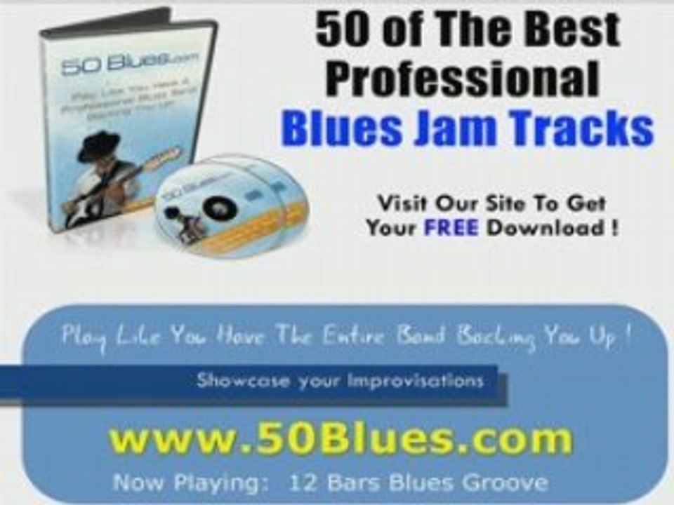 12 Bars Blues Backing Tracks - Guitar,Harmonica,Harp, Lesson