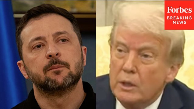 Trump Asked If US Will Continue Weapons And Information Sharing With Ukraine If Negotiations Stop