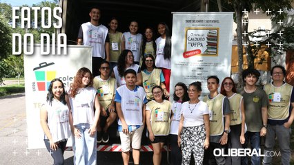 UFPA realiza 'Trote Solidário e Sustentável' com meta de arrecadar mais de três toneladas de livros