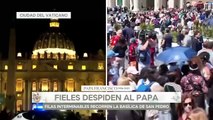 El Vaticano abre las puertas de la Basílica para despedir al papa Francisco. Pedro Gamboa, 23 de abril 2025
