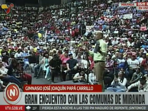 Vpdte Héctor Rodríguez recordó con dolor la época fascista bajo la cual estuvo liderada Miranda