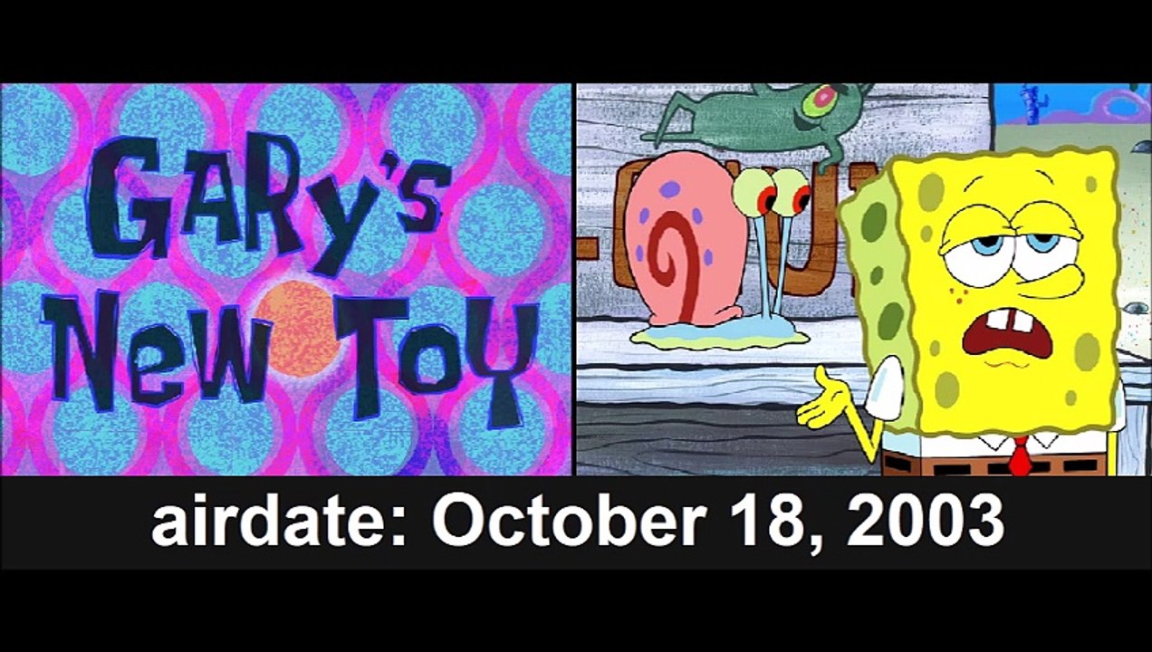 List Of SpongeBob SquarePants Season 3 Episodes Coming In 2002 Through 2003 After Time Traveling To June 4, 1993