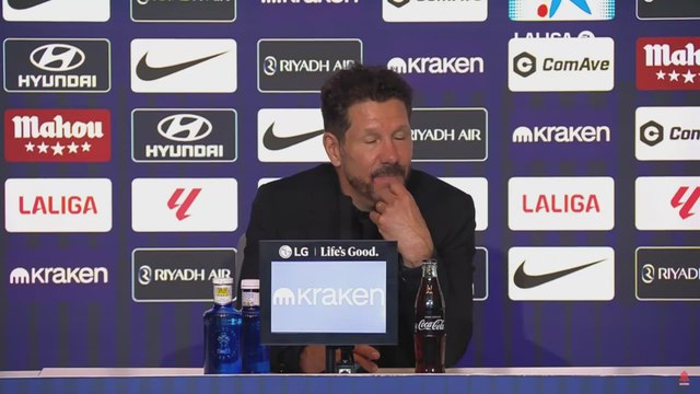 Courtois va a levantar la ceja al ver esto: la reflexión de Simeone que es un recado al belga