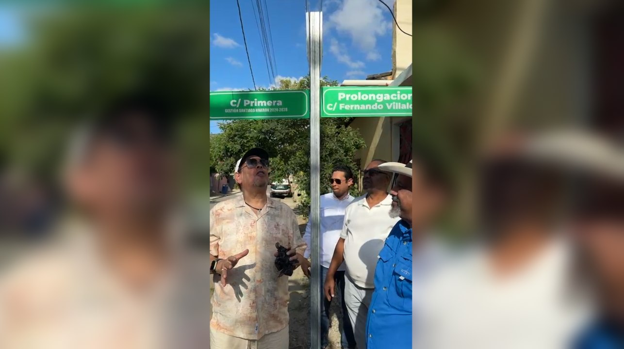 Fernando Villalona recibe una calle con su nombre en Dajabón