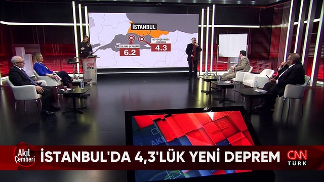 İstanbul'da 1 saatte 4 deprem ne anlatıyor? Tsunami ihtimali ne? Deprem çantasında ne olmalı? Akıl Çemberi'nde konuşuldu